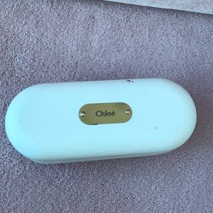 Chloe Sunglasses white cream color